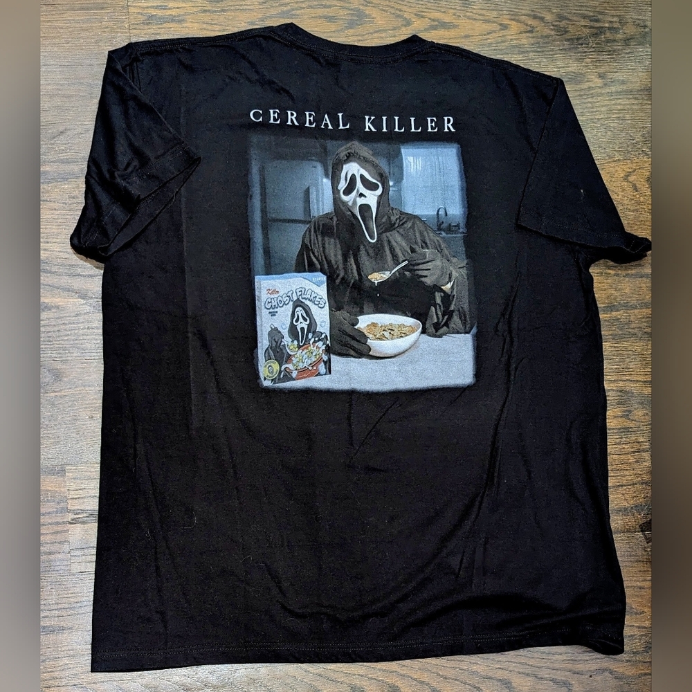 New XL Ghostface Ghost Face Cereal Killer Halloween Shirt